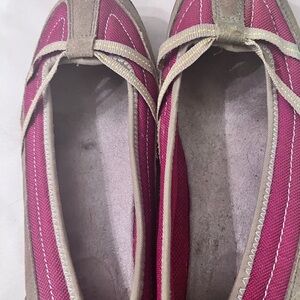 Sporty Red and Tan Women's Shoes